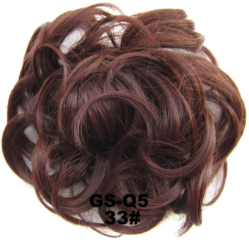 Jeedou Chignon beignet en désordre