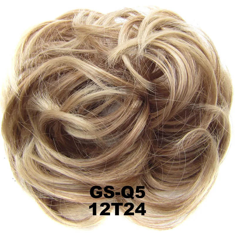 Jeedou Chignon beignet en désordre