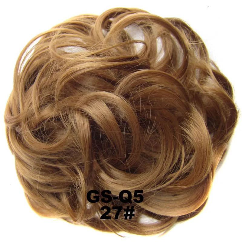Jeedou Chignon beignet en désordre