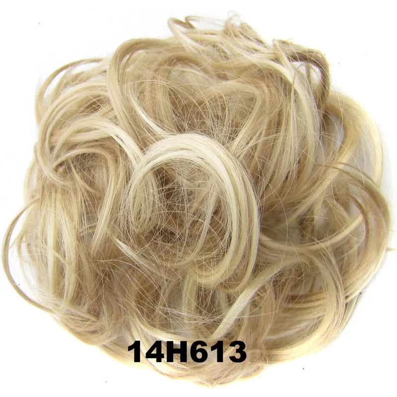 Jeedou Chignon beignet en désordre