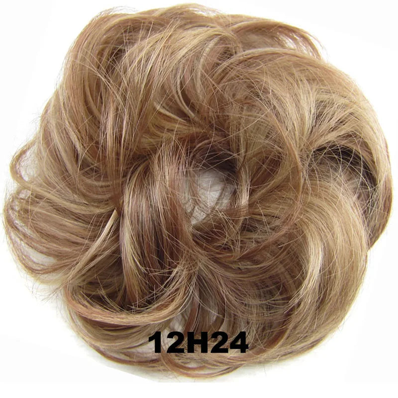 Jeedou Chignon beignet en désordre