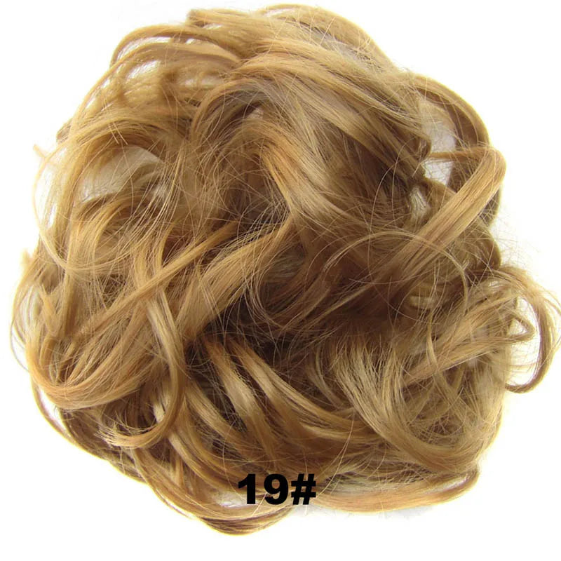 Jeedou Chignon beignet en désordre