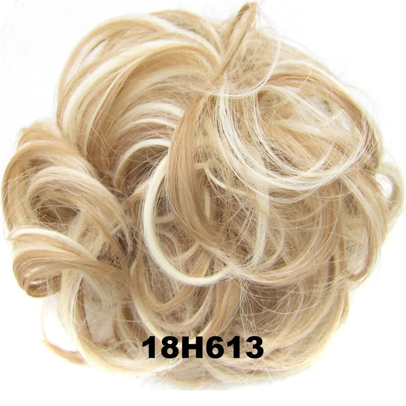 Jeedou Chignon beignet en désordre