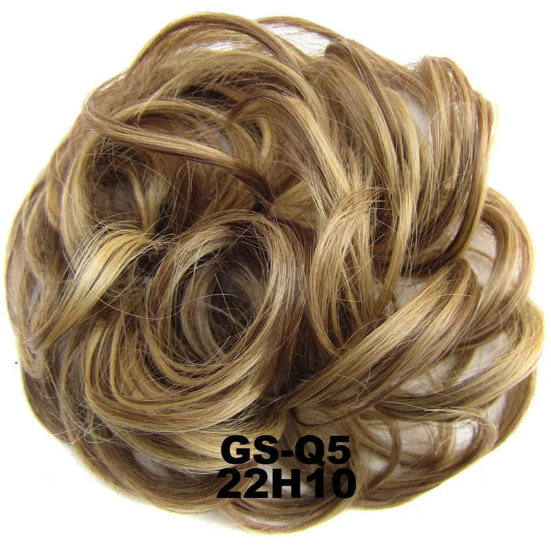 Jeedou Chignon beignet en désordre