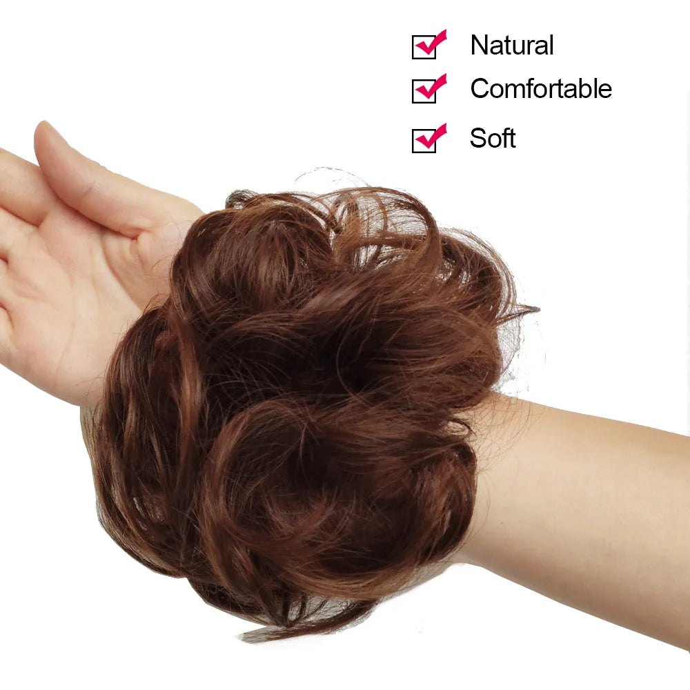 Jeedou Chignon beignet en désordre