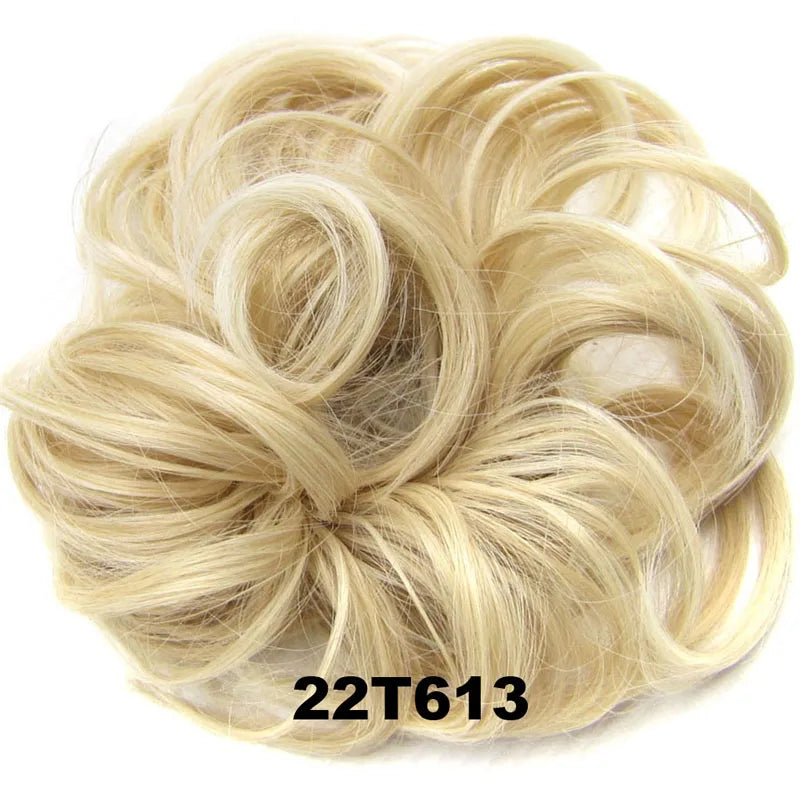 Jeedou Chignon beignet en désordre