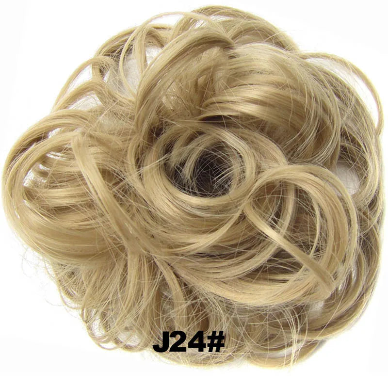 Jeedou Chignon beignet en désordre