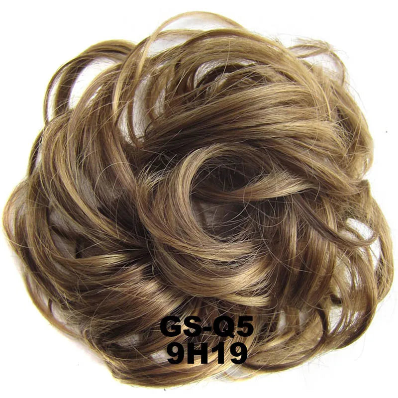 Jeedou Chignon beignet en désordre