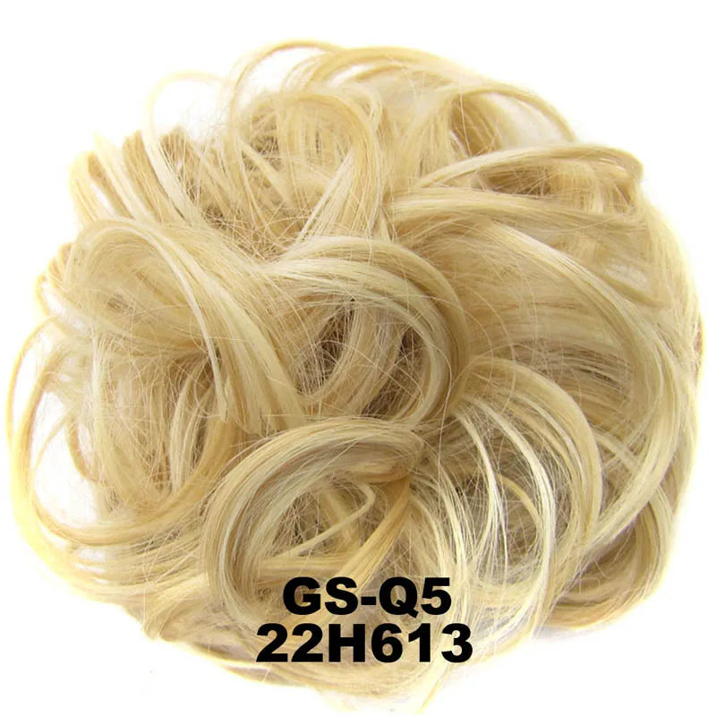 Jeedou Chignon beignet en désordre