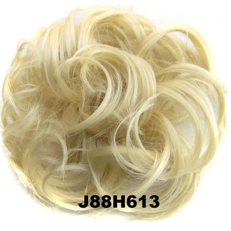 Jeedou Chignon beignet en désordre