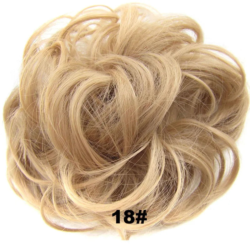 Jeedou Chignon beignet en désordre