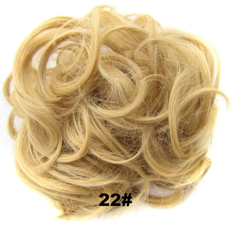 Jeedou Chignon beignet en désordre