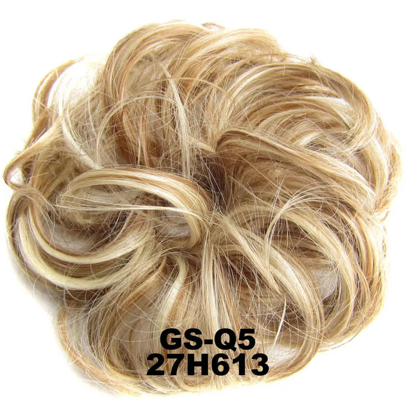 Jeedou Chignon beignet en désordre