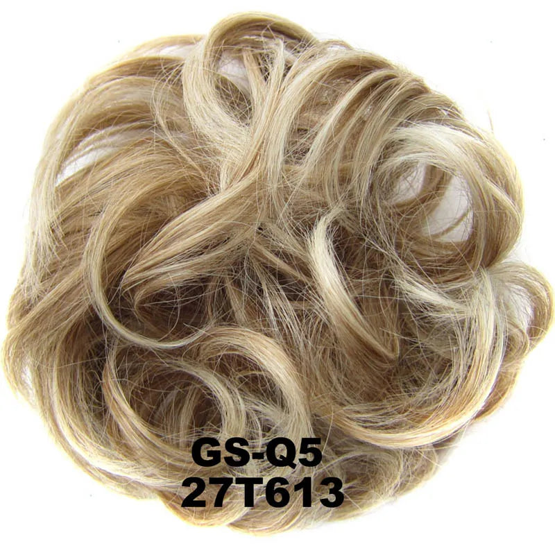 Jeedou Chignon beignet en désordre