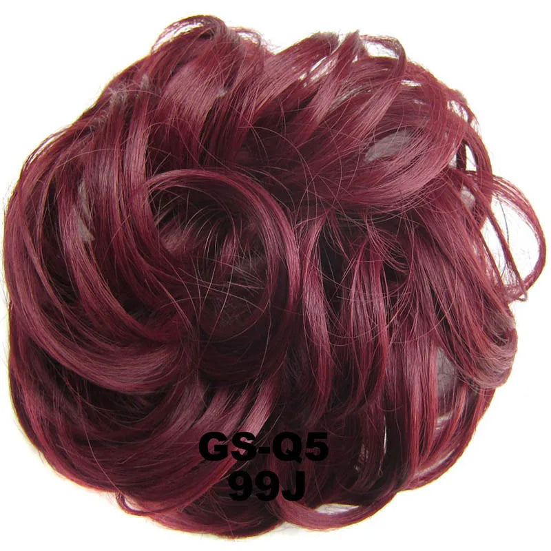 Jeedou Chignon beignet en désordre
