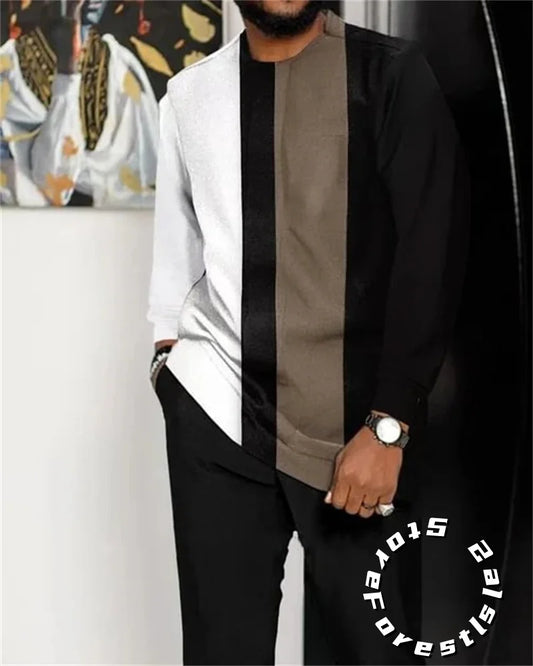 Ensemble de vêtements de mode pour hommes