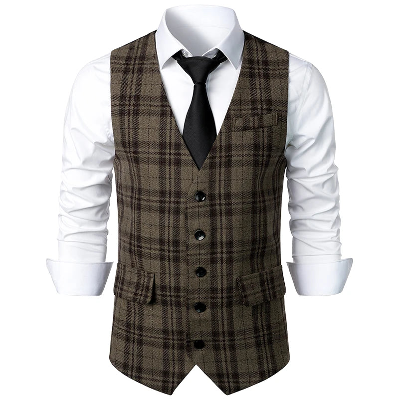 Gilet de costume formel pour hommes