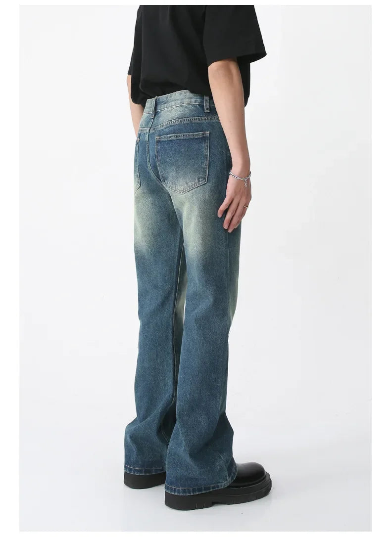Jean Long et Évasé en Denim pour Homme