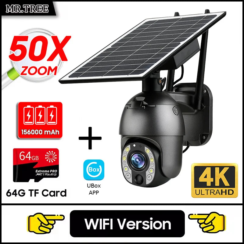 Caméra solaire de Surveillance extérieure