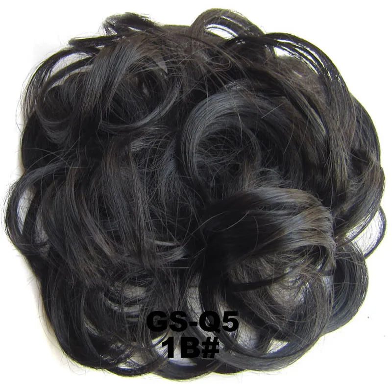 Jeedou Chignon beignet en désordre