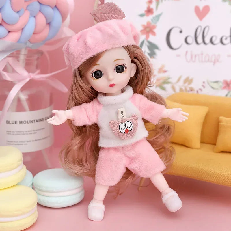 Mini jouet de princesse à jointures mobiles pour filles