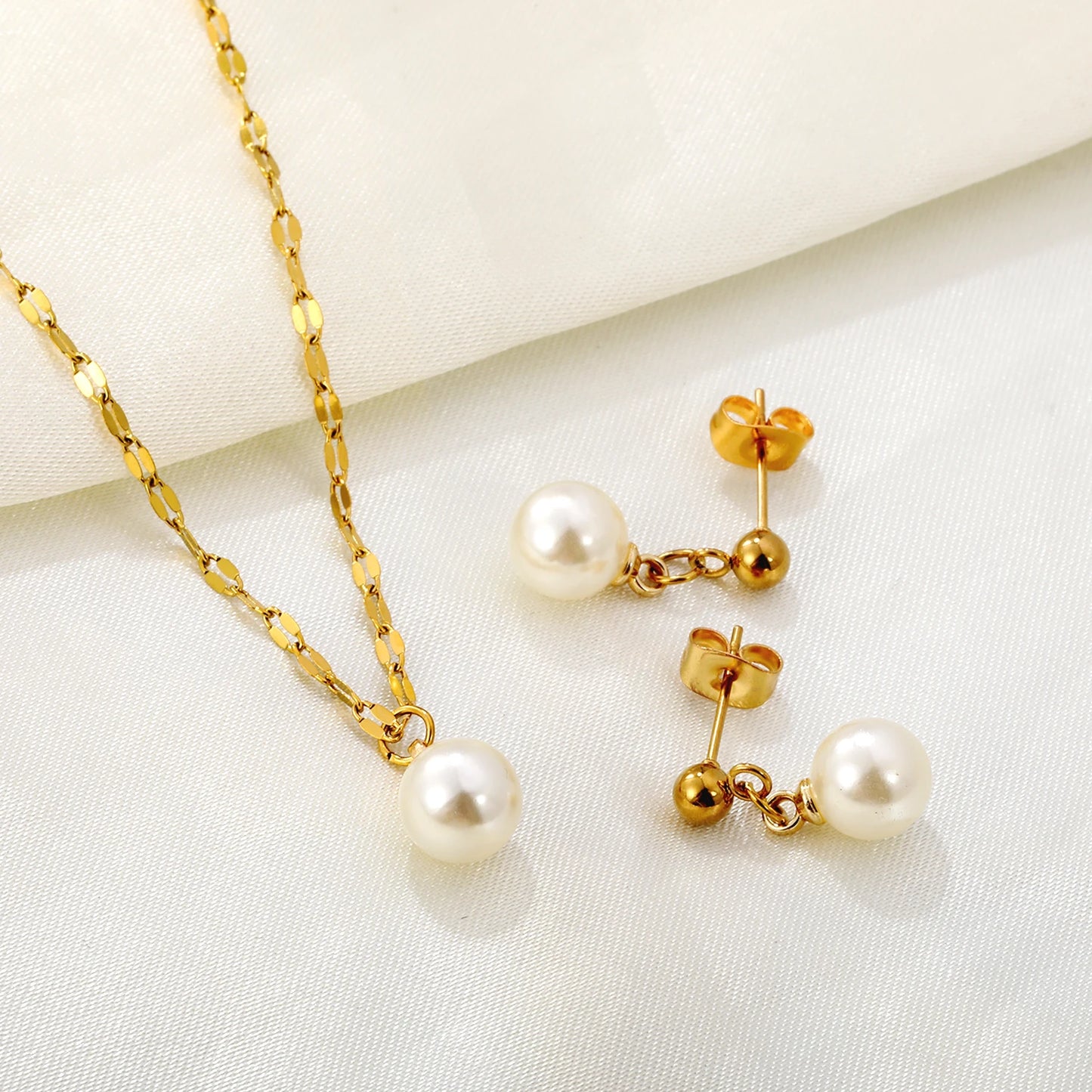 LUXUSTEEL ensemble bijoux.