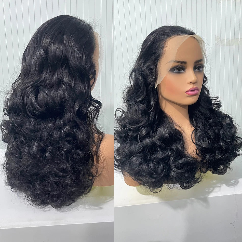100% cheveux humains noir naturel