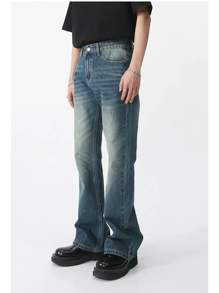 Jean Long et Évasé en Denim pour Homme