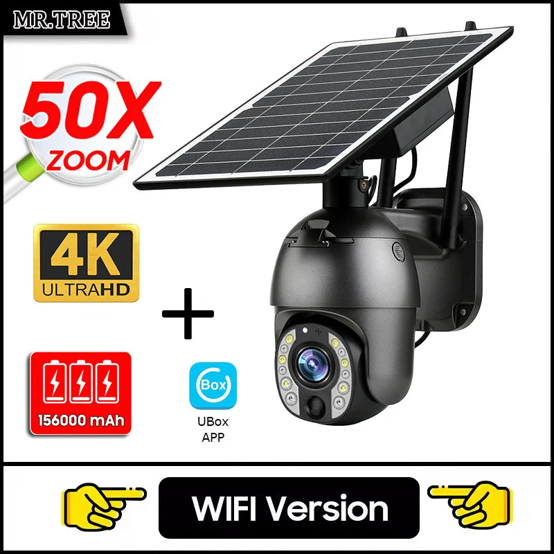 Caméra solaire de Surveillance extérieure