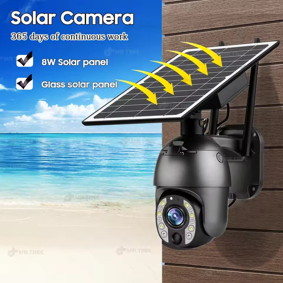 Caméra solaire de Surveillance extérieure