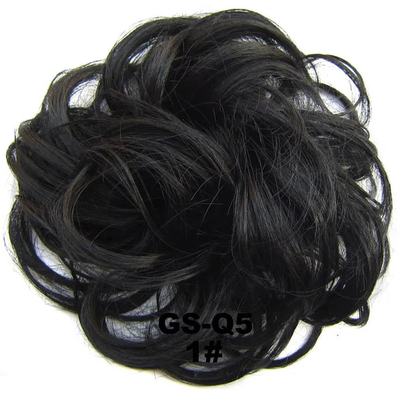Jeedou Chignon beignet en désordre