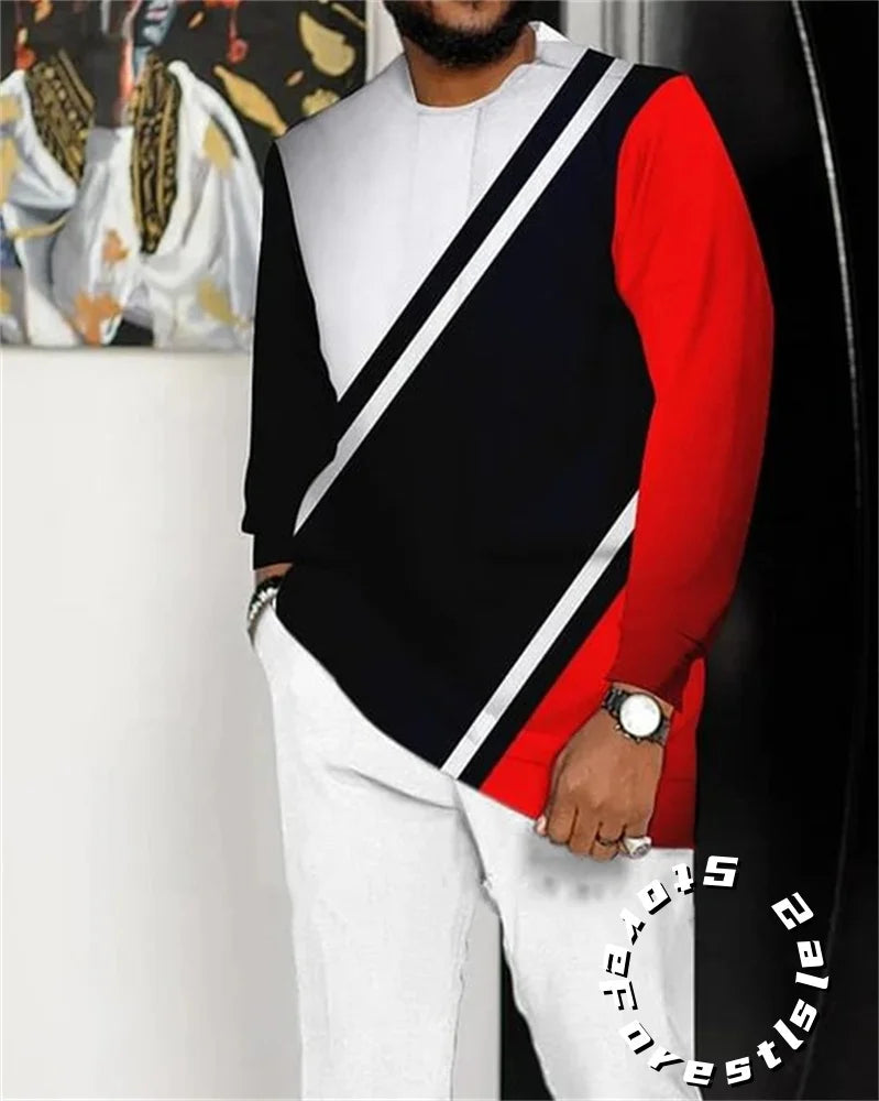 Ensemble de vêtements de mode pour hommes