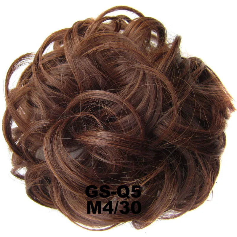 Jeedou Chignon beignet en désordre