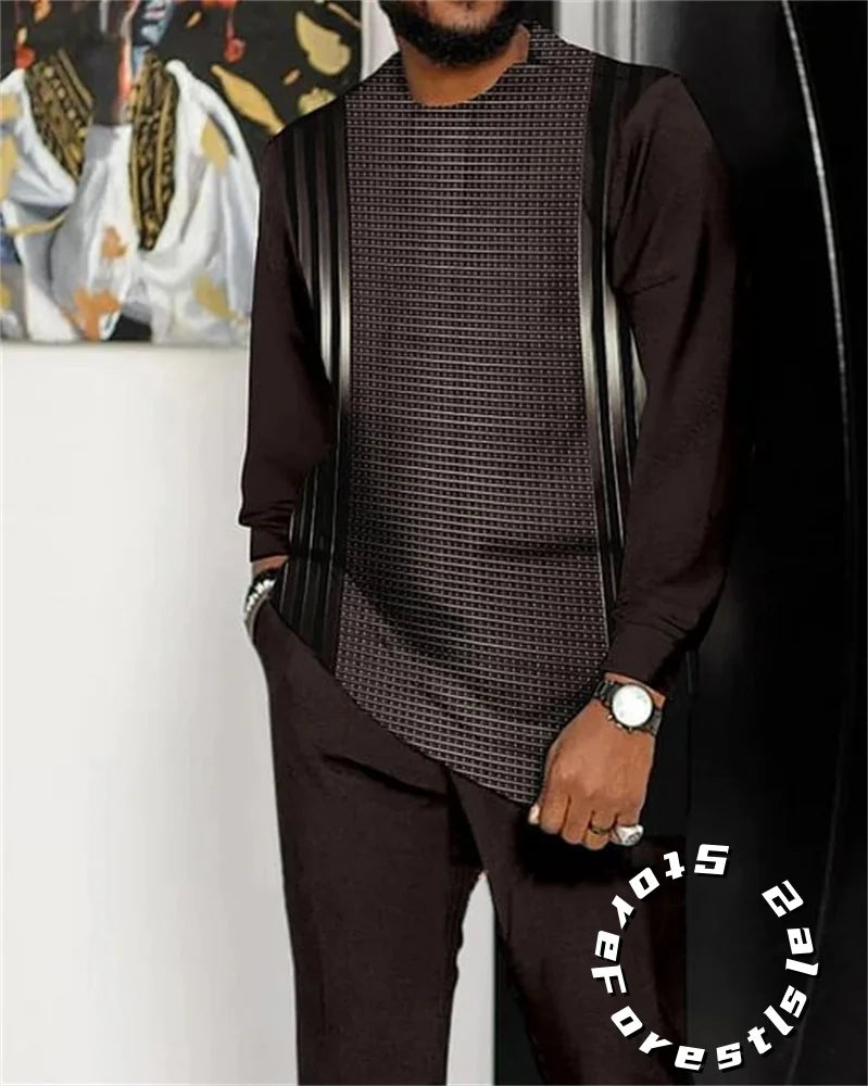 Ensemble de vêtements de mode pour hommes