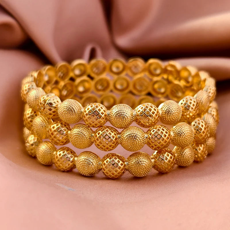 Bracelets plaqués or de Dubaï pour femmes