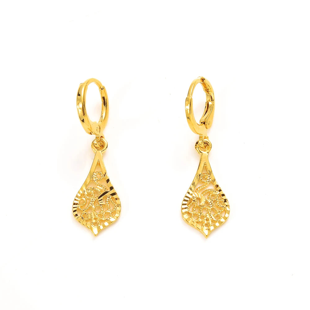 Boucles d'oreilles couleur or pour femmes/filles