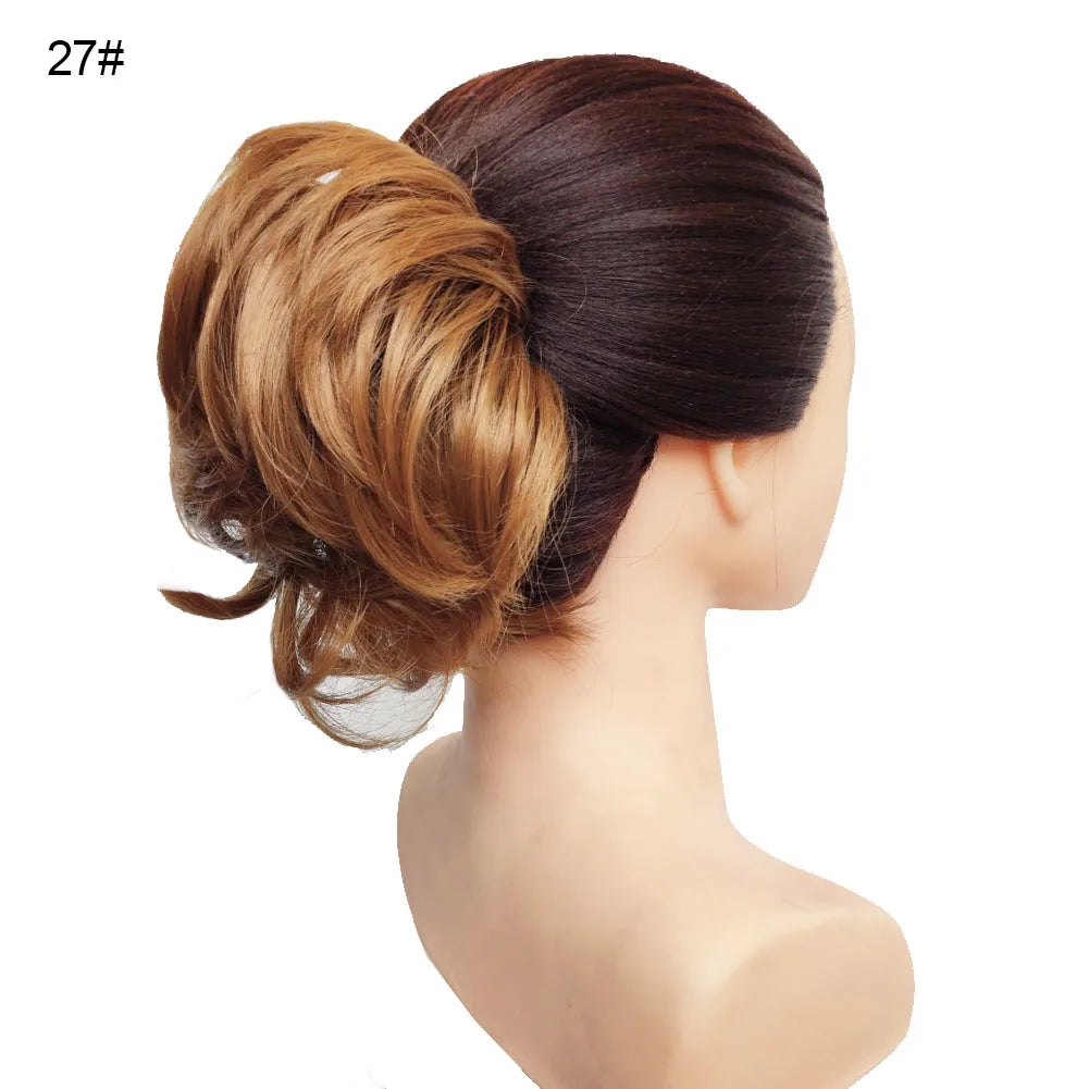 Jeedou Chignon beignet en désordre