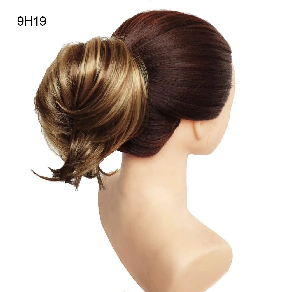 Jeedou Chignon beignet en désordre