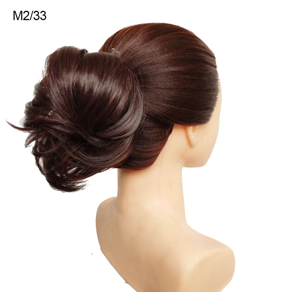 Jeedou Chignon beignet en désordre