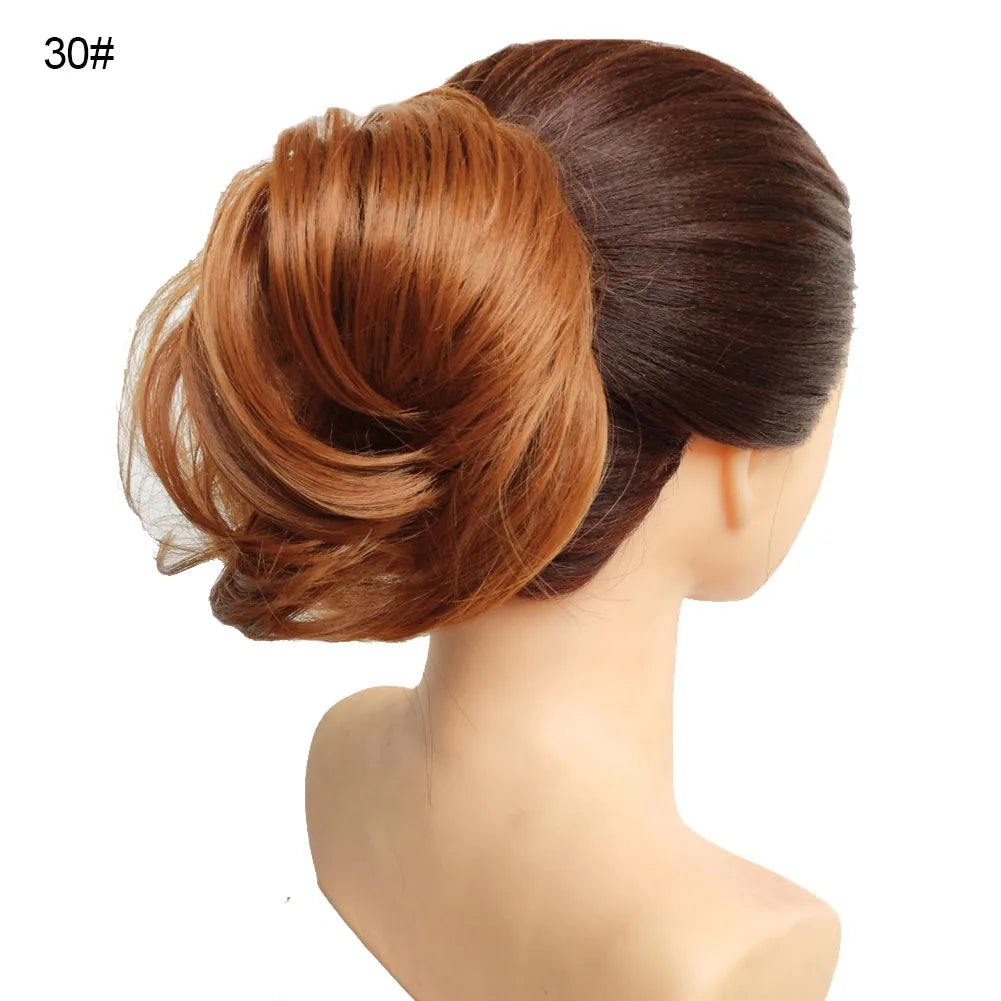 Jeedou Chignon beignet en désordre