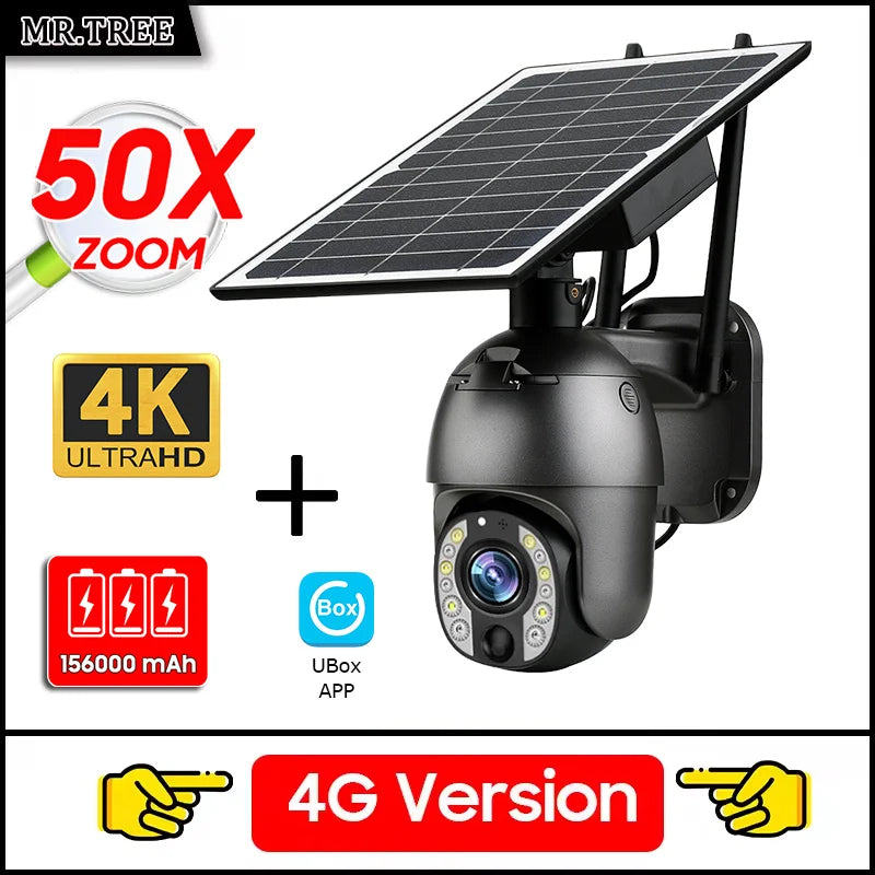 Caméra solaire de Surveillance extérieure