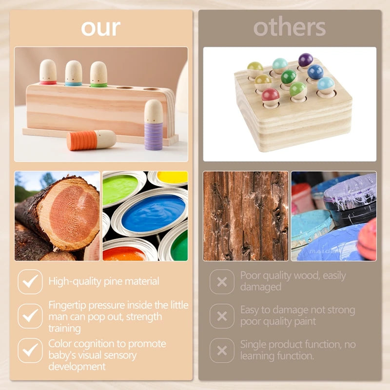 Jouets en bois pour bébé