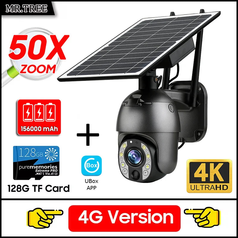 Caméra solaire de Surveillance extérieure