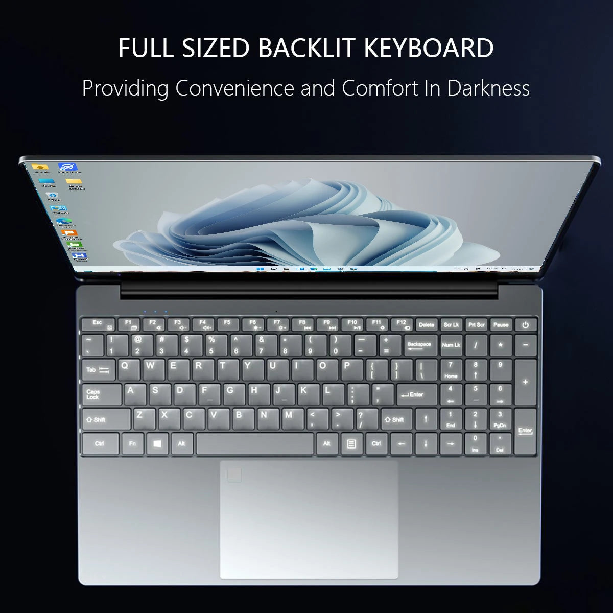 QMDZ-Ordinateur portable Intel Celeron N5095