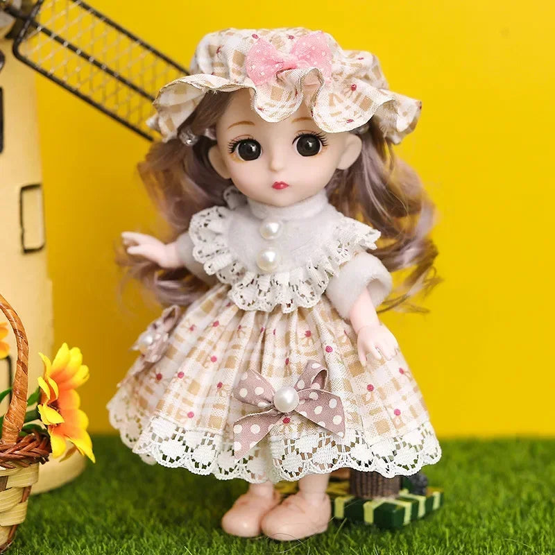 Mini jouet de princesse à jointures mobiles pour filles