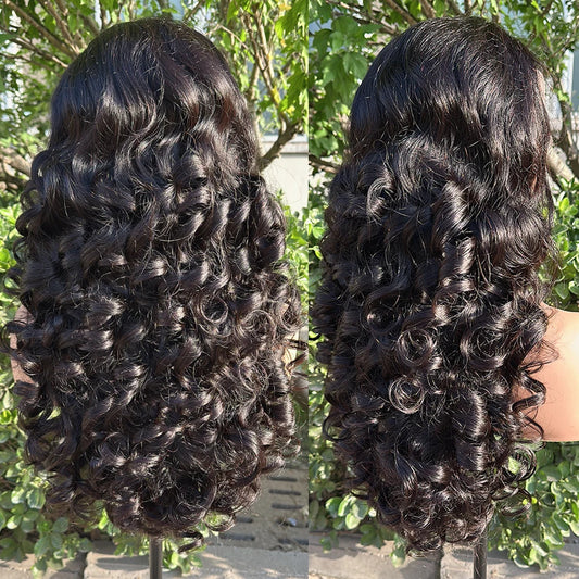 100% cheveux humains noir naturel