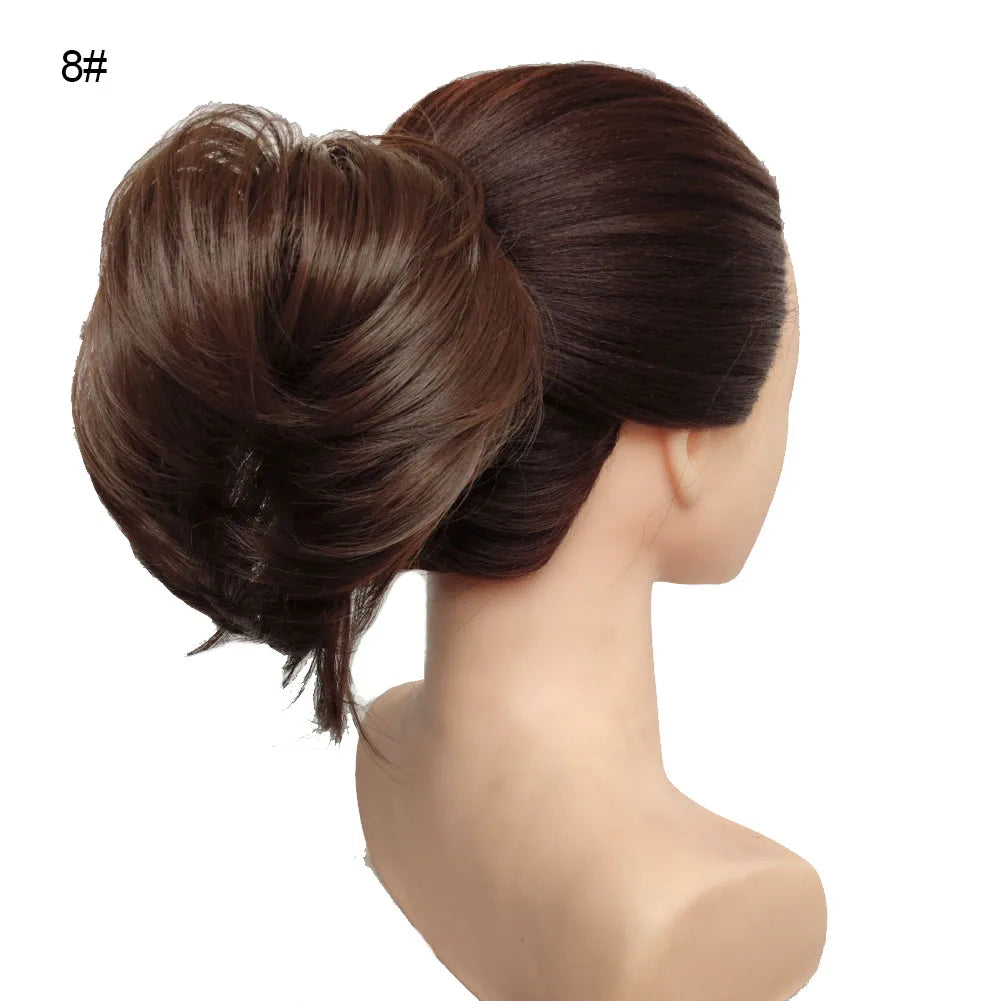 Jeedou Chignon beignet en désordre