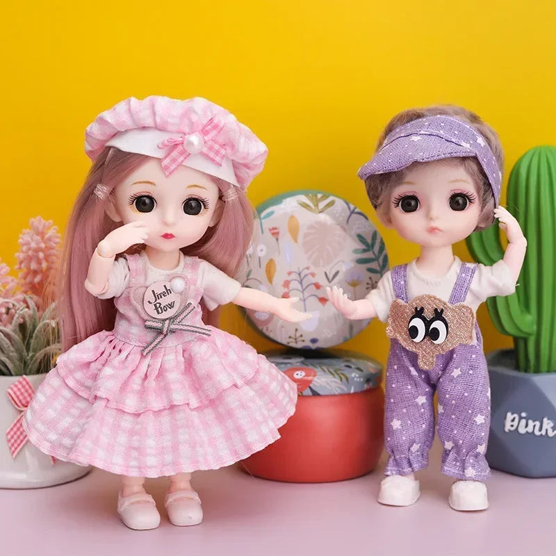 Mini jouet de princesse à jointures mobiles pour filles