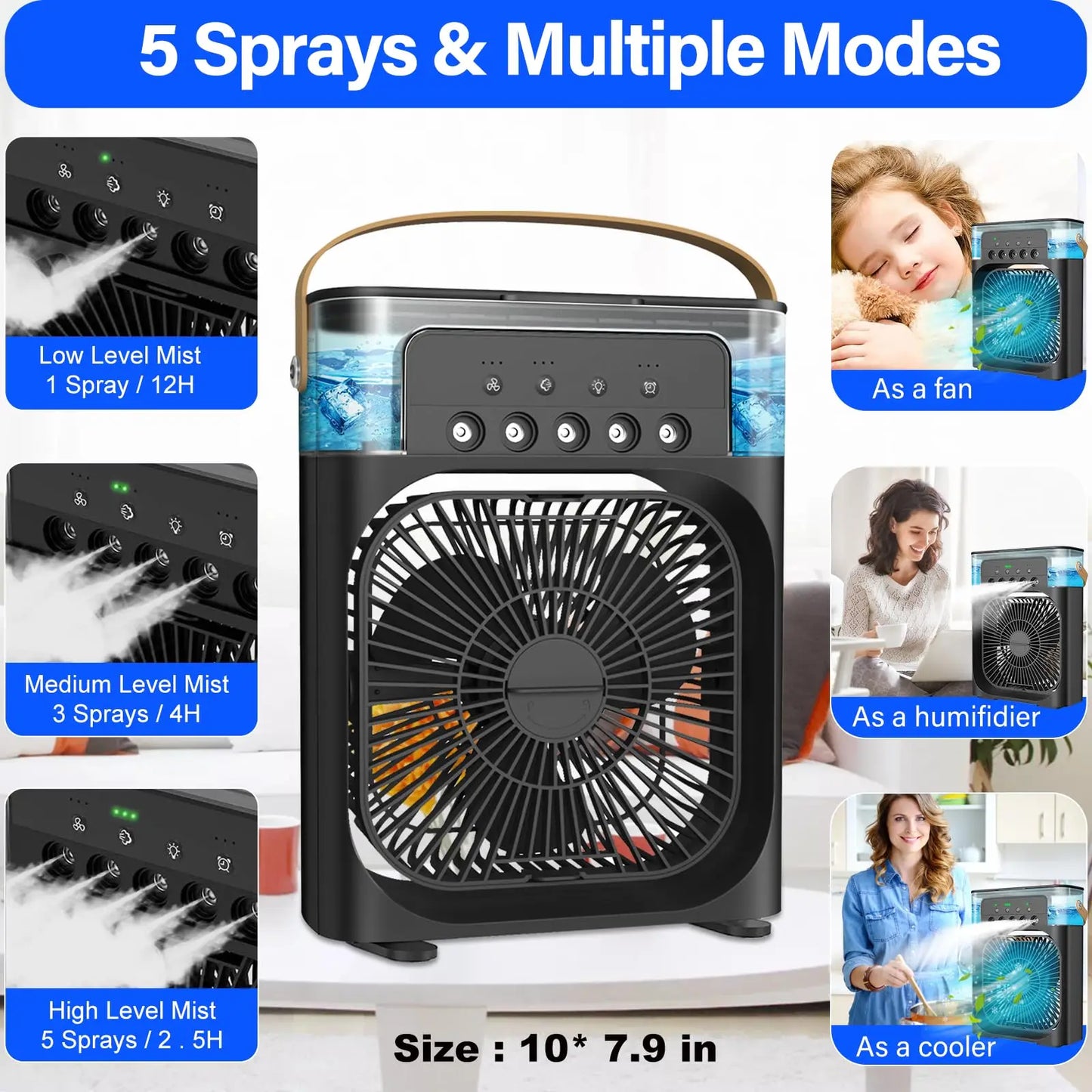 Climatiseurs portables avec USB 62Mini