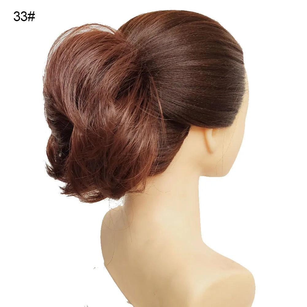 Jeedou Chignon beignet en désordre
